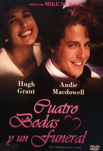 Pelicula Cuatro Bodas Y Un Funeral Dvd Original Cinehome