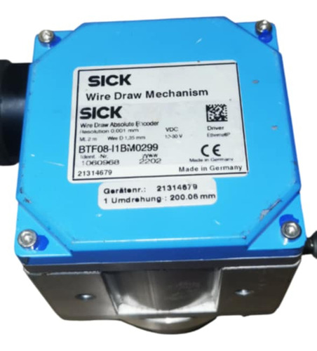 Sick Btf08-i1bm0299 Encoder Absoluto Ethernet Ip (Usado)