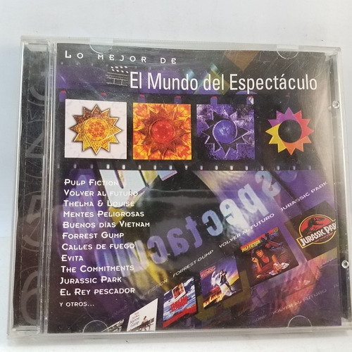 El Mundo Del Espectaculo - Musica De Peliculas Cd Ex 