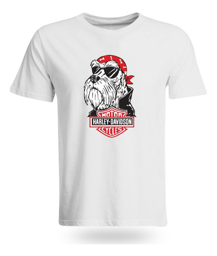 Camiseta Motocicleta Personalizada Harley Davidson Logotipo 