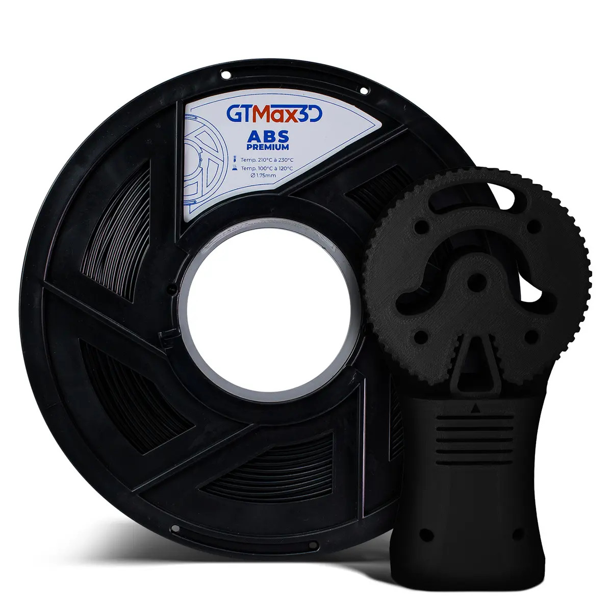 Filamento Abs Speed 1,75mm 1 Kg - Impressora 3d - Preto - Gtmax3d