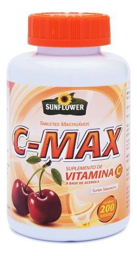 Suplemento em comprimidos Sunflower  C-Max vitaminas C-Max