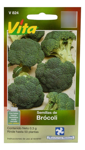 Semillas De Brocoli Verde 0.3 Gr