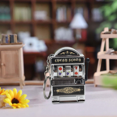 Mini Slot Machine Brinquedo Jogos Presentes Criativo Argent