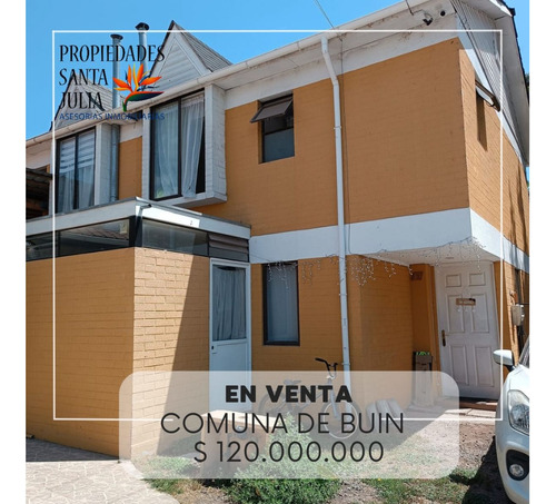 Casa En Condominio Cerrado Comuna De Buin Linderos