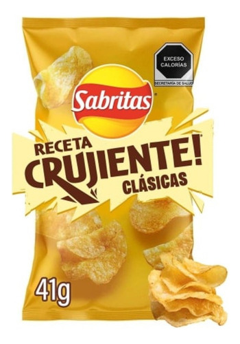 Botana 10 Pzas Papas Fritas Sabritas Receta Crujiente Sal 41