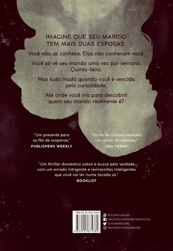 As esposas, de Fisher, Tarryn. Editorial Editora Record Ltda., capa mole em português, 2022
