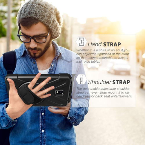 Funda Braecn Galaxy Tab Active 2, Funda Resistente, Con C...