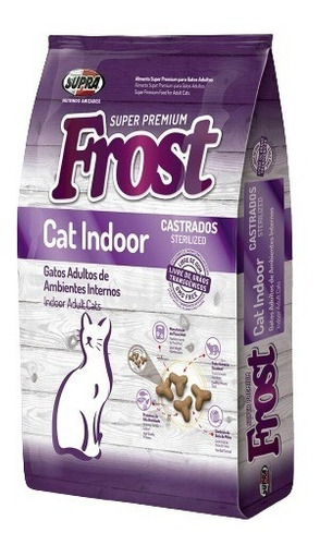 Alimento Frost Super Premium Cat Indoor para gato adulto sabor mix en bolsa de 3kg