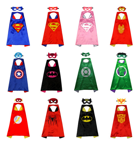 Capa Marvel Flash Para Niños De Halloween