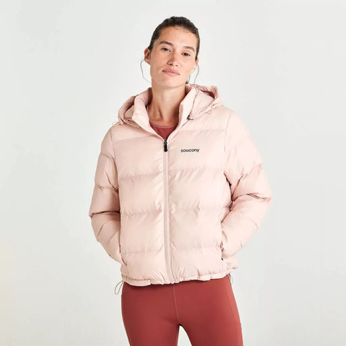 Campera Jacket Hooded Snowdrift Saucony Mujer Palermo Tenis