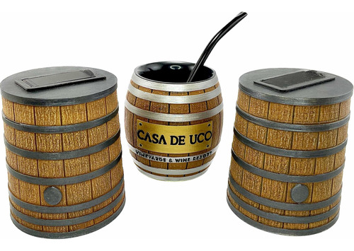 Set De Mate Mendoza Bodegas Vino