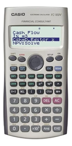 Calculadora Financiera Casio Fc100 Original Serviciopapelero