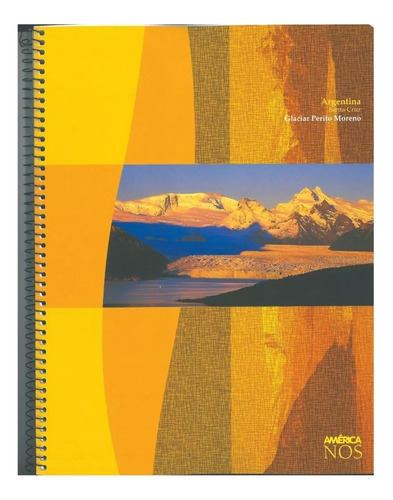 Cuaderno Tapa Flexible América Nos Cuadri/ A4 80h