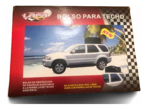 Bolso Portaequipaje Para Techo De Autos En Lona Impermeable