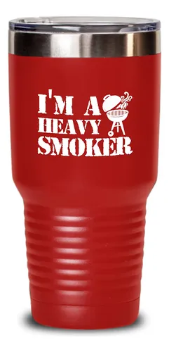 Soy Un Gran Fumador 30oz Rojo