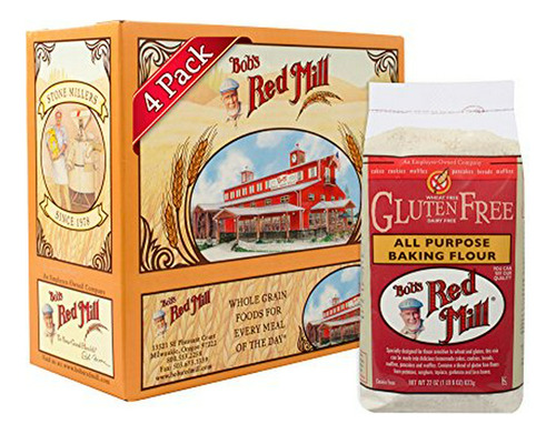 Harina Sin Gluten Bob's Red Mill, 22 Oz (4 Paquetes)