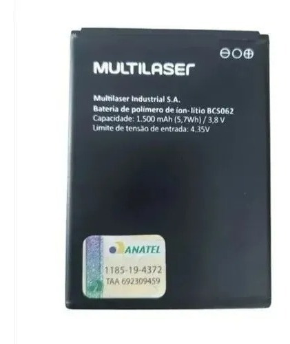 Bateria Multilaser Bcs062 Ms45 4g S062 Nova Original 3 Pinos