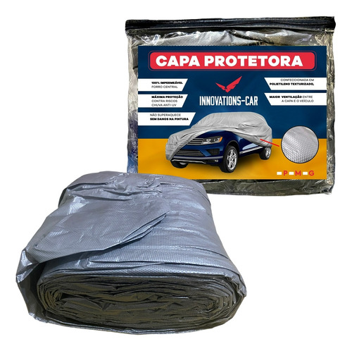 Capa De Cobrir Carro Protege Contra Sol Chuva Riscos Granizo
