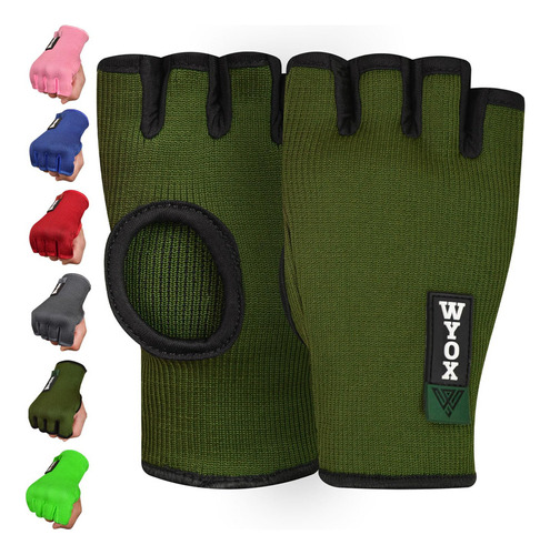 Protector De Mano Wyox Vendas De Boxeo Guantes Mma Hombres M