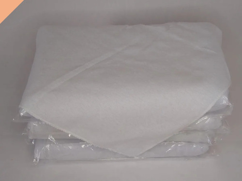 36 Peças Flanela Limpeza Laranja Ou Branca 28x38 Cm Atacado Cor Branco