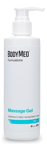 Bodymed Formulations Gel De Masaje, 8 Onzas, Sin Fragancia,