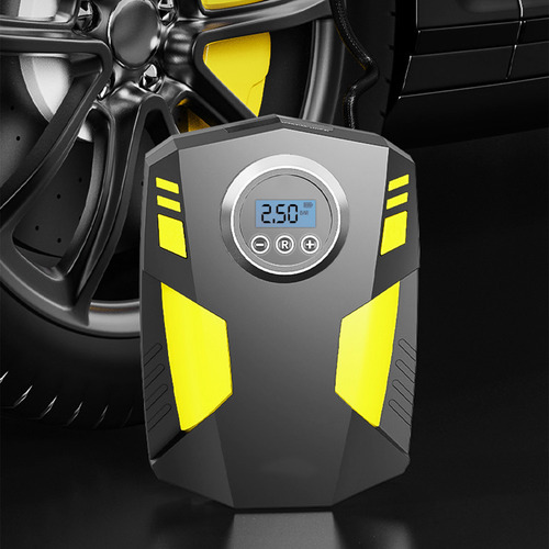 Compresor Inflador Llantas Lcd Para Auto, Bomba De Aire