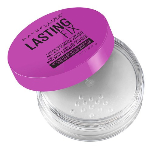 Polvo Fijador Maybelline Lasting Fix Setting Powder Color 01 Traslucido