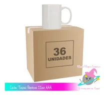Comprar Caja De Tazas Aaa 11oz Para Sublimar 36 Unidades