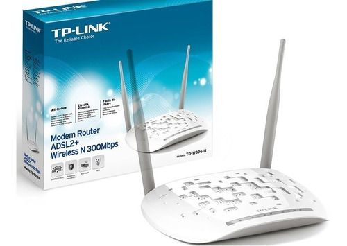 Modem Router Wifi Adsl2 Tp-link Td-w8961 N 300 Mbps