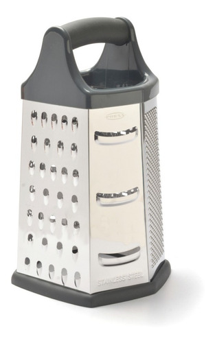 Rallador Rallo Cocina 6 Caras Hexagonal Acero Inox Press