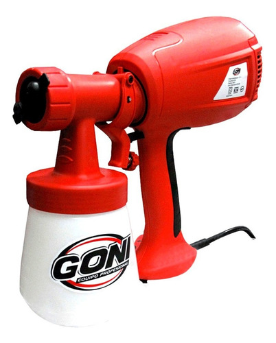 Pistola Goni 3702 Electrica Color Rojo