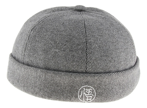 Gorro Docker De Fieltro De Lana Ajustable Para Hombre, Color