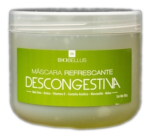 Mascara Refrescante Descongestiva Aloe Vera -biobellus 250ml