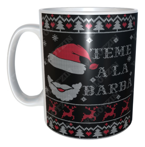 Taza Navideña Con Cajita De Regalo Santa Clos M77