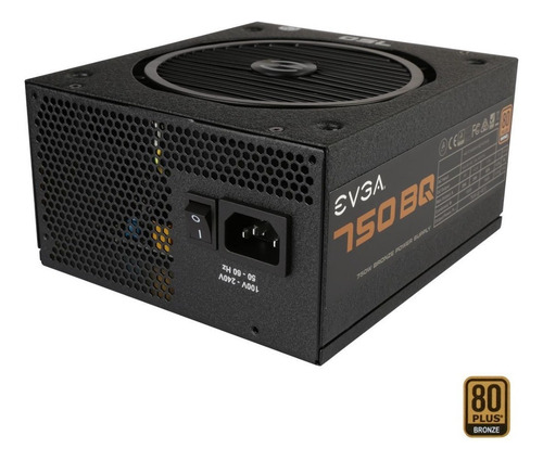 Fuente De Poder Evga Bq Series: 750w, 80 Plus Bronze