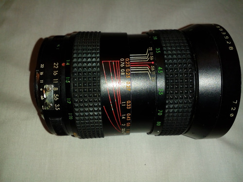 Imagen 3 de 5 de Lente Macro Gran Angular Marca Nikon F=28-80mm Zoom 1:3.5