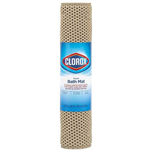 Tapete De Baño De Espuma Acolchada Clorox Brand 288003...