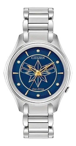 comprar Reloj Citizen Eco Drive Cap Marvel Original Em059658w   