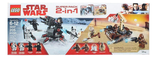 Lego Star Wars 2 En 1 Super Battle Pack 205 Piezas