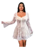 Comprar Vestido Blanco Elegante Fiesta Importado Novia Civil Coquett