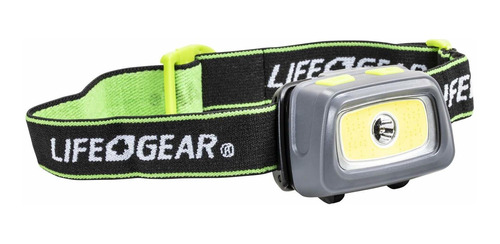 Life Gear Faro Cob 330 Lumene Tamaño Unico Color Gris