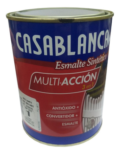 Esmalte Sintetico Convertidor Antioxido 3 En 1 Casablanca 1l