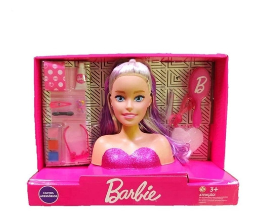 Busto De Boneca Barbie Styling Faces - Pupee