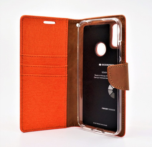 Imagen 1 de 5 de Funda Huawei Y6 2019 Mercury Goospery Canvas Diary