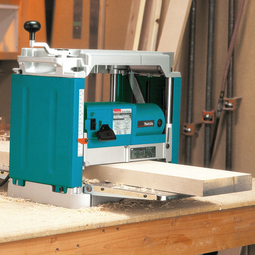 Imagen 4 de 6 de Cepillo De Banco Electrico Makita 2012nb 1650w 304mm X 3mm