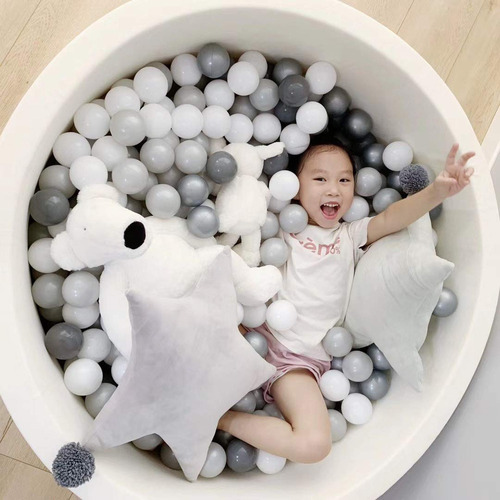 // Ball Pit Harbolle Baby Soft Round Memory Foam
