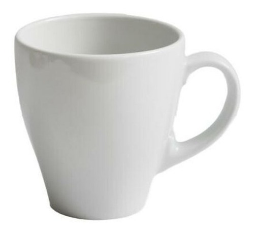 Taza Porcelana Blanca Monza Verbano 350ml X 1 Unidad