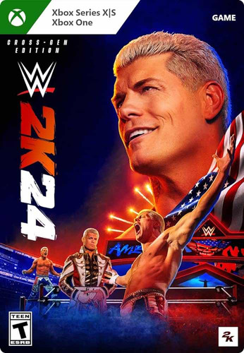 Wwe 2k24 Cross-gen Xbox One - Xbox Series Xs Código (Reacondicionado)