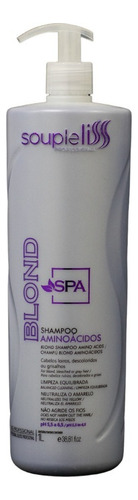 Shampoo Spa Blond 1lt Soupleliss Professional